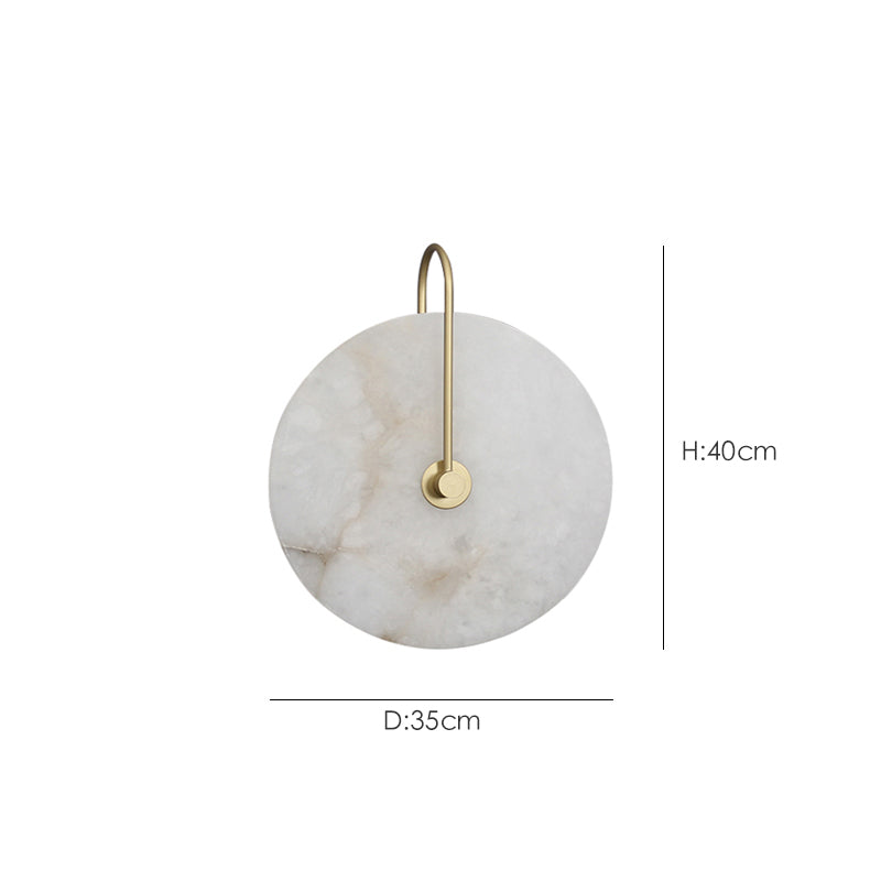 Nordic Marble LED Wall Light – Modern Luxury Wall Sconce