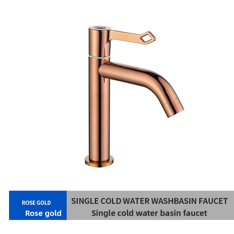 304 Stainless Steel Basin Mixer Tap–Modern Bathroom Vanity Sink Faucet