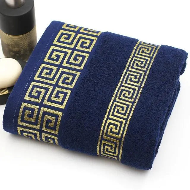 Cotton Bath Towel-Soft Absorbent Luxury Bathroom Towel-Quick Dry Spa Towel