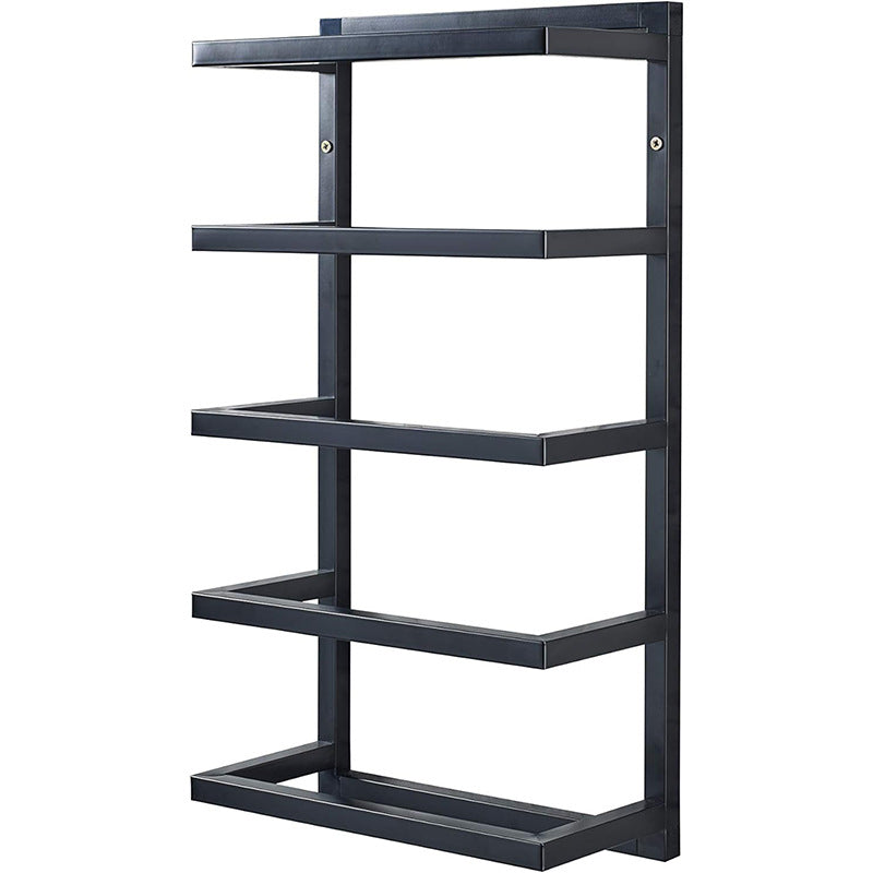 5-Tier Wall-Mounted Towel Rack – Space-Saving Bathroom Towel Holder