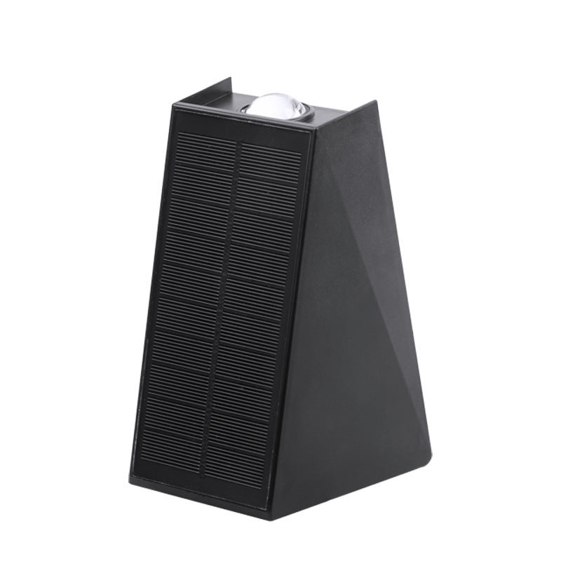 Solar Powered Waterproof Outdoor Wall Light–Modern Garden Light for Patio, Courtyard & Pathway