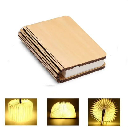 Rechargeable Bedside Lamp–Foldable & Adjustable LED Desk Light, Wireless Touch Control Bedroom Lamp, Modern Night Light