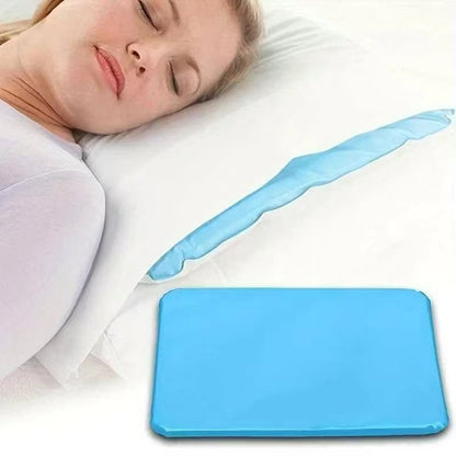 Cooling Gel Pillow Pad–Summer Chillow Sleep Cushion, Heat Relief Pillow Insert for Bed & Nap Cooling Comfort