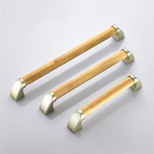 Japanese Wooden Bathroom Safety Grab Bar-Non-Slip Shower Grab Handle-Wall Mounted Solid Wood Bath Support Rail for Elderly