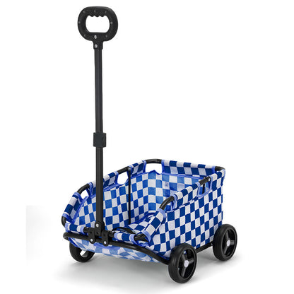 Foldable Pet Stroller - Lightweight Dog & Cat Pram with Breathable Mesh