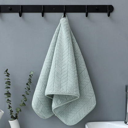 Coral Velvet Hand Towel 35x75cm-Ultra Soft Quick Dry Absorbent Towel-Luxury Bathroom Face & Hand Towel