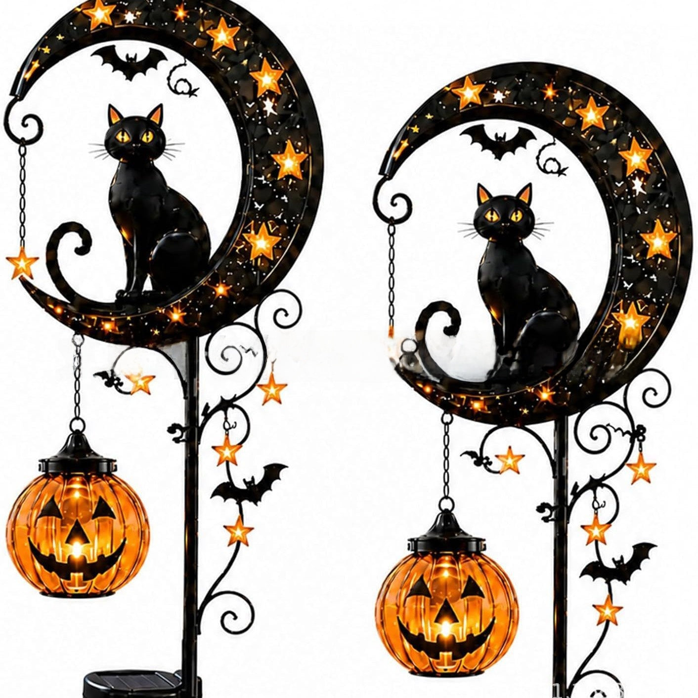 Halloween Garden Stake Light – Metal LED Outdoor Decoration