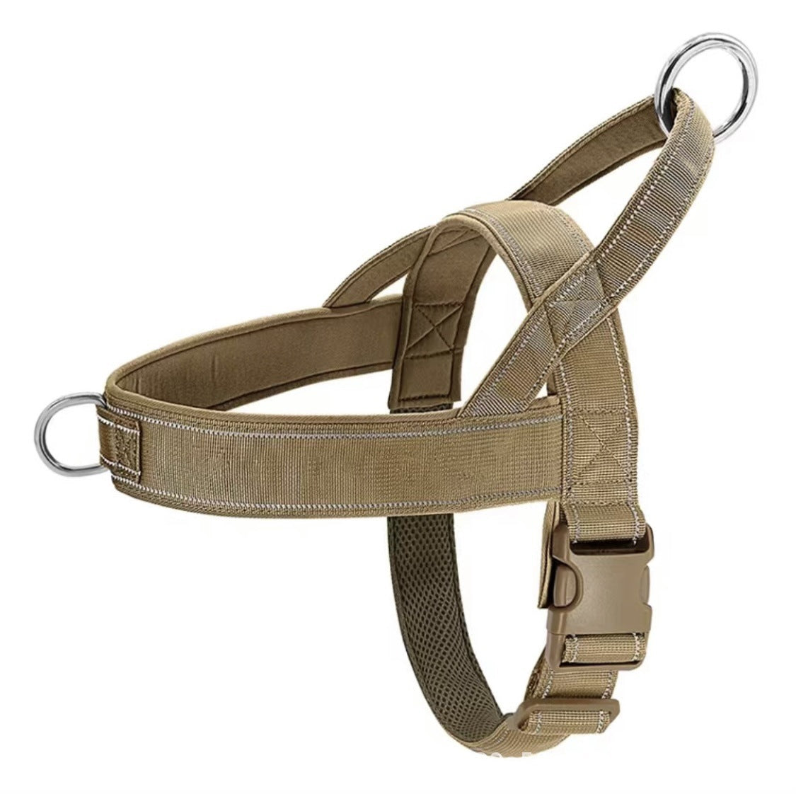 Military Tactical Dog Harness–Heavy-Duty Adjustable No-Pull Pet Vest