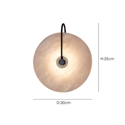 Nordic Marble LED Wall Light – Modern Luxury Wall Sconce