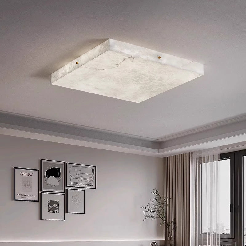 Spanish Marble LED Ceiling Light - Luxury Ultra-Thin Ceiling Lamp