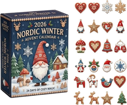 Christmas Acrylic Decorations Blind Box - 3mm Festive Santa, Gnome & Snowman Collectible Ornaments