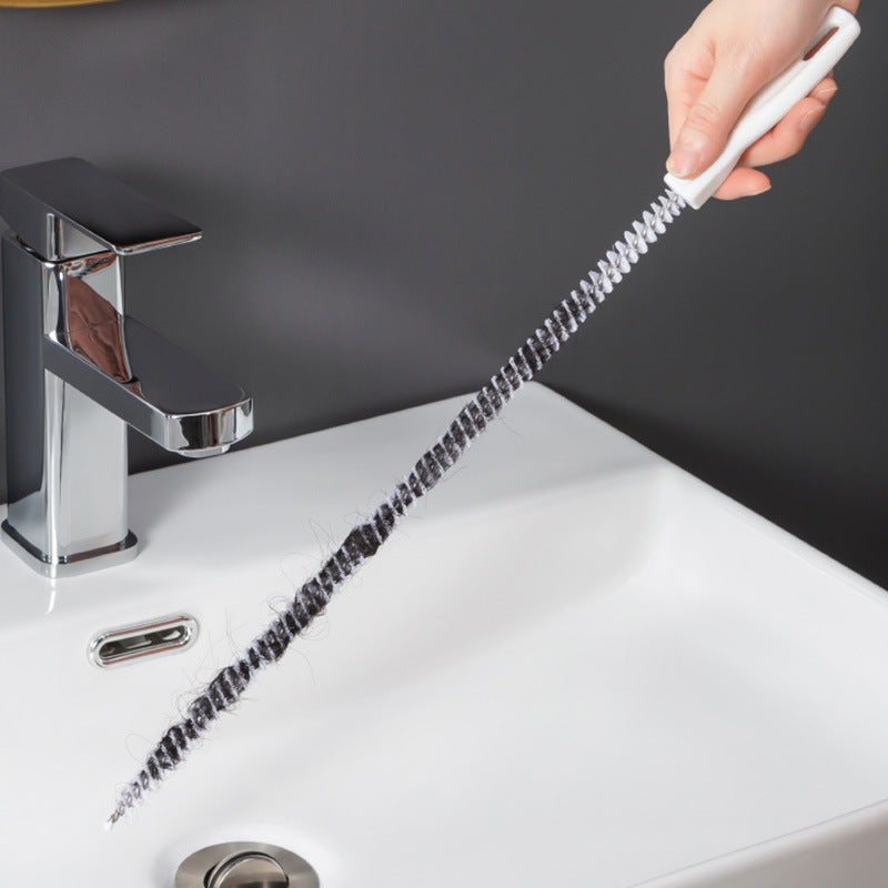 Drain Hair Cleaner Tool–Flexible Pipe Unclogger for Bathroom & Kitchen Drains