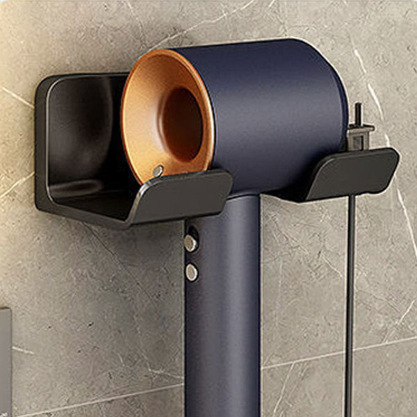 Wall Mounted Hair Dryer Holder No Drill-Multi-Function Bathroom Storage Rack-Blow Dryer & Styling Tools Organiser