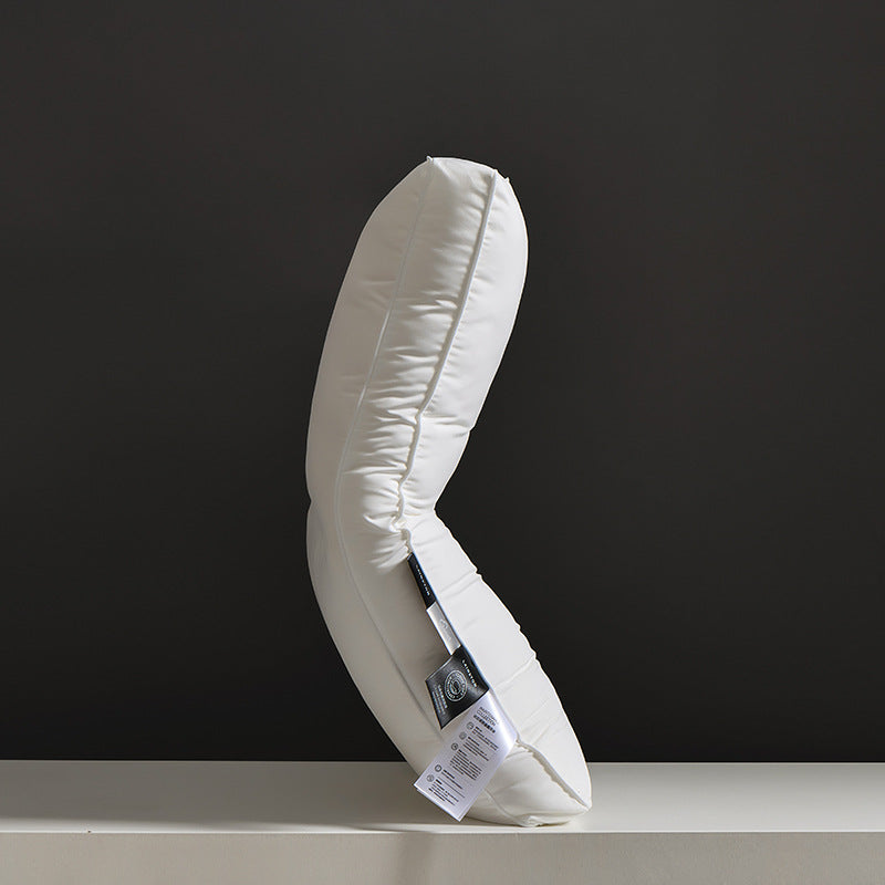 Hotel-Style Microfibre Pillow - Soft Supportive Bed Pillow for Neck & Sleeping Comfort