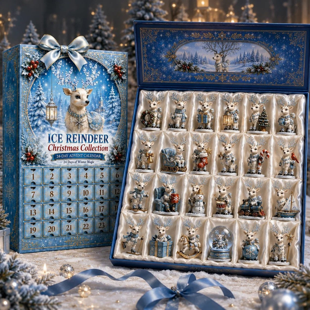 Christmas Acrylic Decorations Blind Box - 3mm Festive Santa, Gnome & Snowman Collectible Ornaments