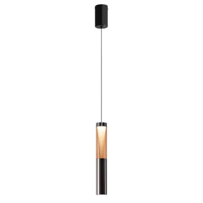 Modern Adjustable LED Pendant Light - Minimalist Single Head Hanging Ceiling Lamp