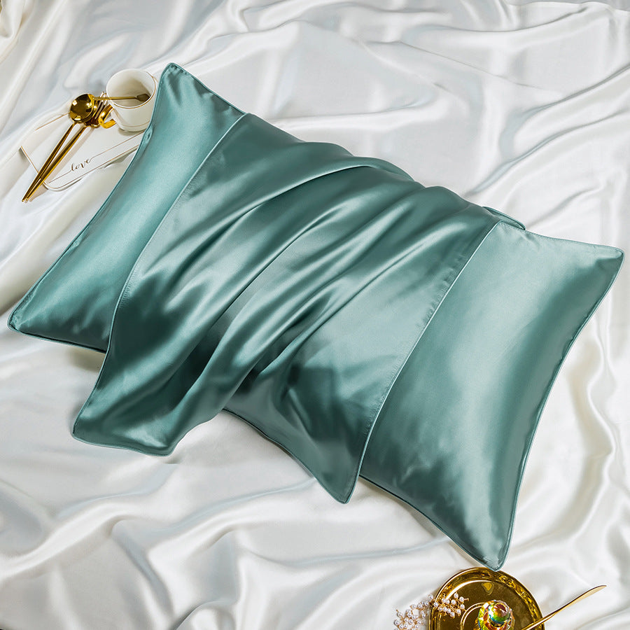 Silk Pillowcase Set (2 Pack) 48x74cm-Luxury Smooth Satin Pillow Covers-Hair & Skin Friendly Cooling Pillowcases