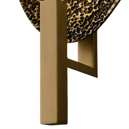 Modern Copper LED Wall Light - Luxury Minimalist Wall Sconce with Warm Light