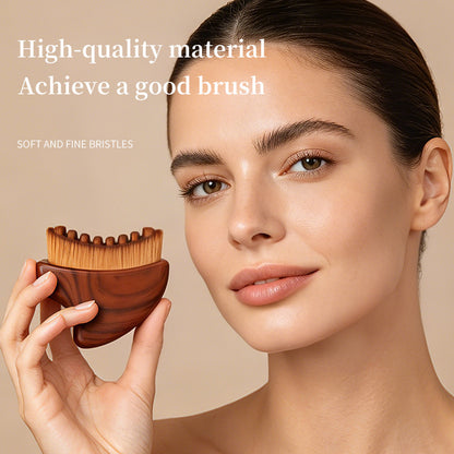 Lymphatic Facial Massage Brush–Dual-Action Face & Neck Sculpting Brush