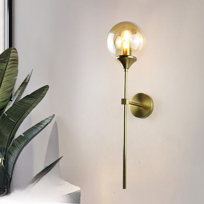 Nordic Glass Wall Light - Modern Balloon LED Bedside & Hallway Wall Lamp