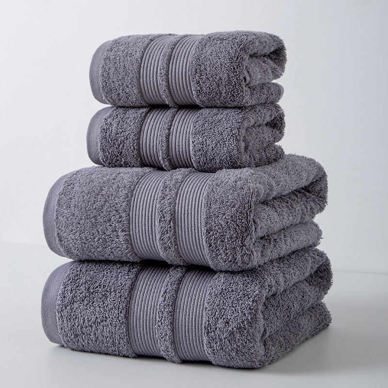 Luxury 6-Piece Cotton Towel Set – Soft & Ultra Absorbent Bathroom Towels