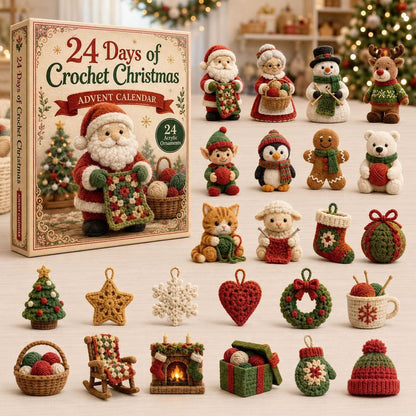 Christmas Acrylic Decorations Blind Box - 3mm Festive Santa, Gnome & Snowman Collectible Ornaments