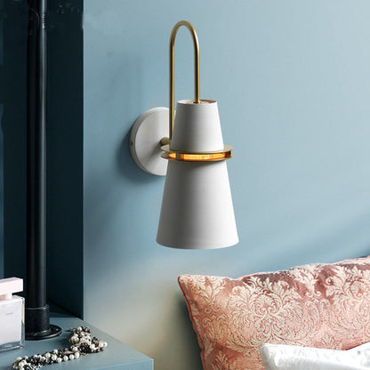 Nordic LED Wall Light - Modern Touch Control Bedside & Hallway Wall Lamp
