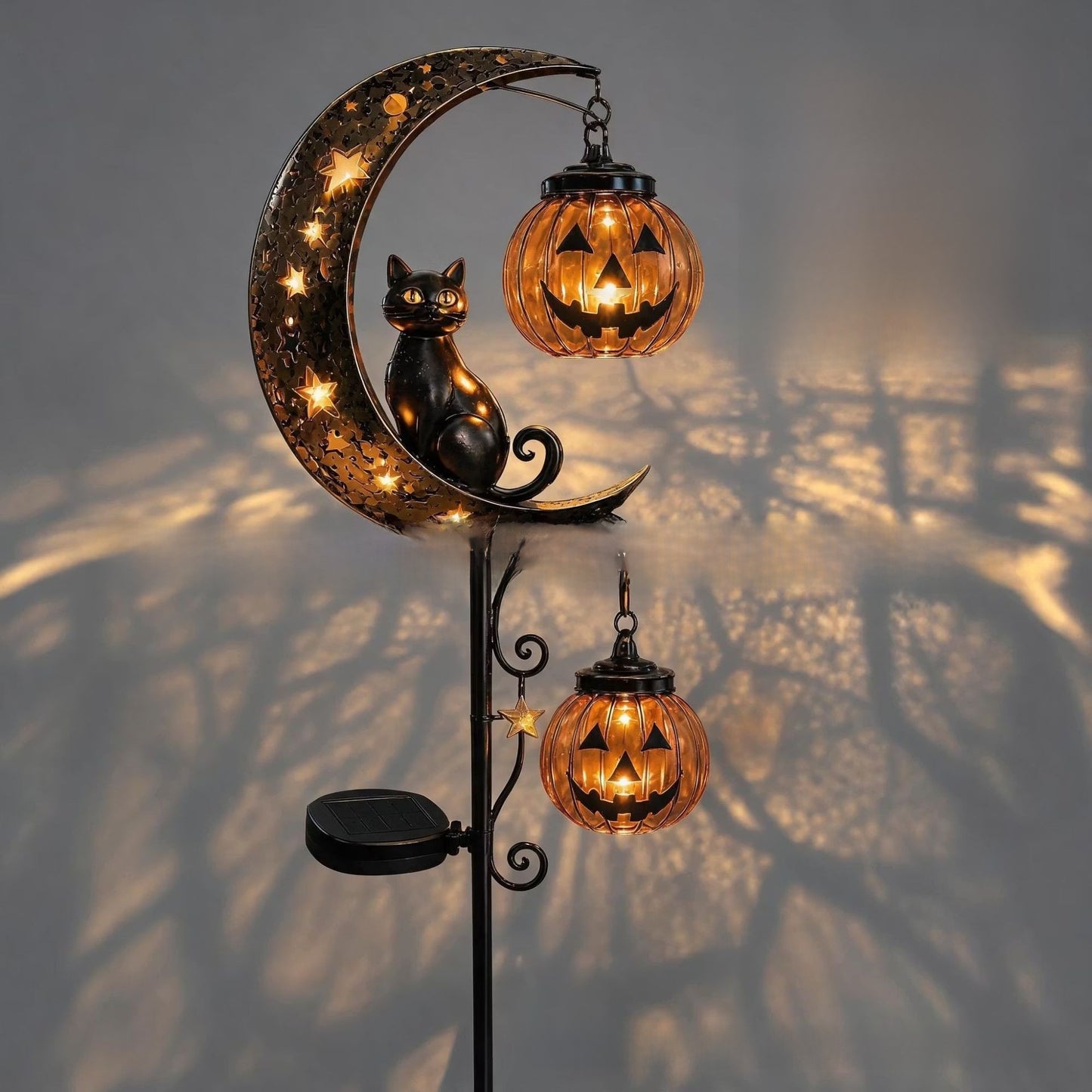 Halloween Garden Stake Light – Metal LED Outdoor Decoration