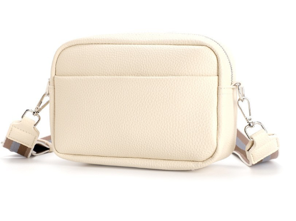 Women's Solid Colour Crossbody Bag–Fashion Messenger Bag, Shoulder Bag & Everyday Handbag