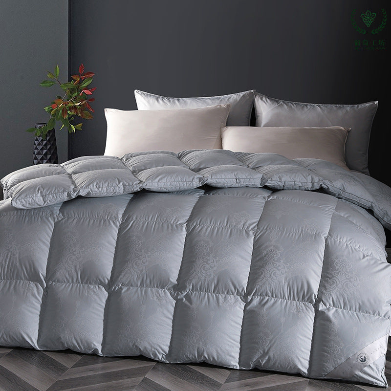 Luxury Collection Goose Down Quilt–Premium Quality All-Season Cotton Doona