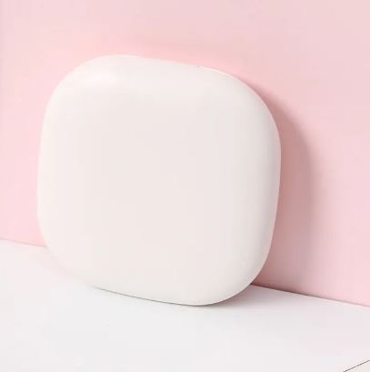 Compact LED Makeup Mirror–Rechargeable Travel Vanity Mirror with 1X/3X Magnification