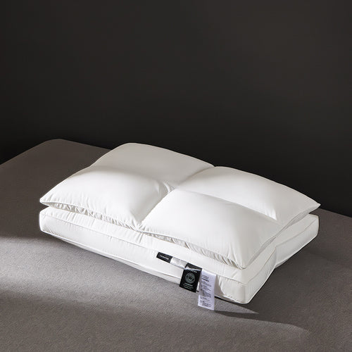 Hotel-Style Microfibre Pillow - Soft Supportive Bed Pillow for Neck & Sleeping Comfort