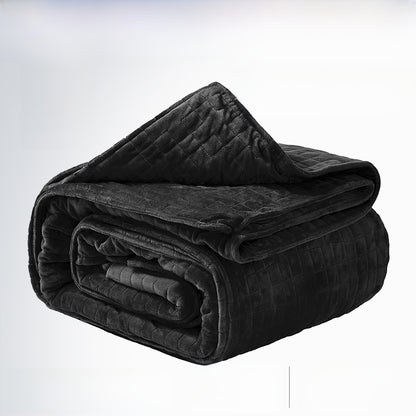 Premium Weighted Blanket–Ultra Soft Fleece Gravity Blanket for Deep, Restful Sleep