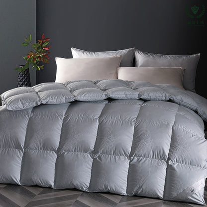 Luxury Collection Goose Down Quilt–Premium Quality All-Season Cotton Doona