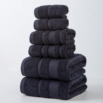 Luxury 6-Piece Cotton Towel Set – Soft & Ultra Absorbent Bathroom Towels