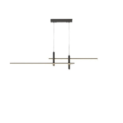Modern LED Linear Pendant Light - Dimmable Nordic Hanging Ceiling Light