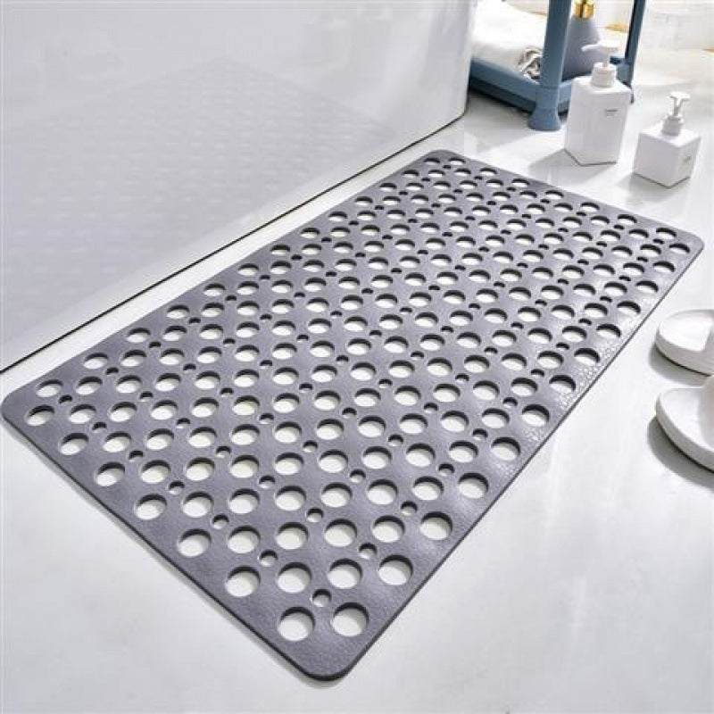 Non-Slip TPE Bath Mat - Quick Dry Suction Shower Floor Mat