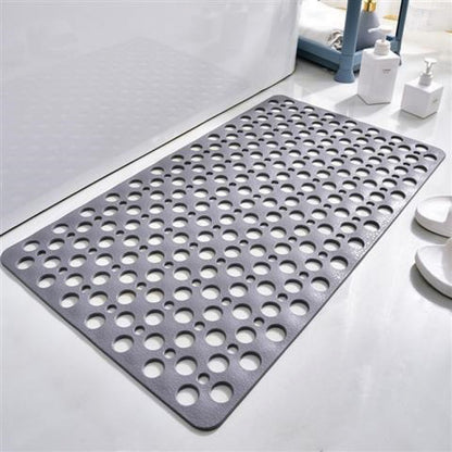 Non-Slip TPE Bath Mat - Quick Dry Suction Shower Floor Mat