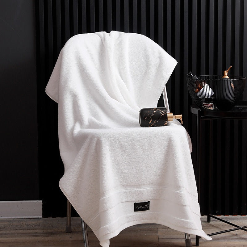 Oversized Cotton Bath Towel 80x160cm-Luxury Hotel Quality Soft Absorbent Towel-Large Quick Dry Bathroom & Beach Towel