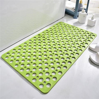 Non-Slip TPE Bath Mat - Quick Dry Suction Shower Floor Mat