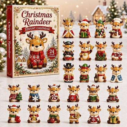 Christmas Acrylic Decorations Blind Box - 3mm Festive Santa, Gnome & Snowman Collectible Ornaments