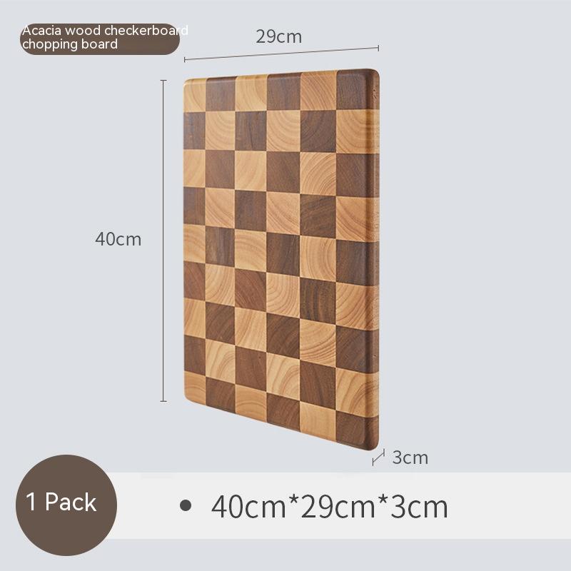 Mango Acacia Wooden Chopping Board–Modern Kitchen Cutting Board for Food Prep & Serving