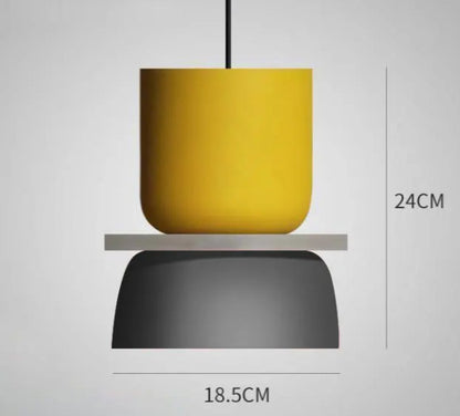 Modern Nordic LED Pendant Light - Minimalist Acrylic Hanging Ceiling Light
