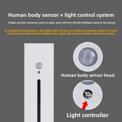Smart LED Motion Sensor Stair Light–Modern Recessed Wall Light For Hallways & Staircases