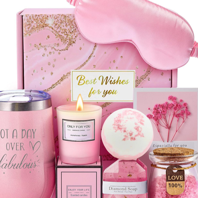 Luxury Spa Gift Basket For Women–Self Care Gift Set For Birthdays, Mother's Day & Special Occasions