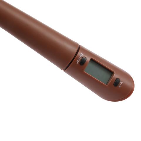 Silicone Spatula Thermometer–Digital Kitchen Scraper with LCD Display, Heat Resistant Baking Tool (-50°C to 300°C)