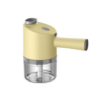 Electric Garlic Press–USB Mini Garlic Crusher & Chopper, Portable Food Processor for Kitchen