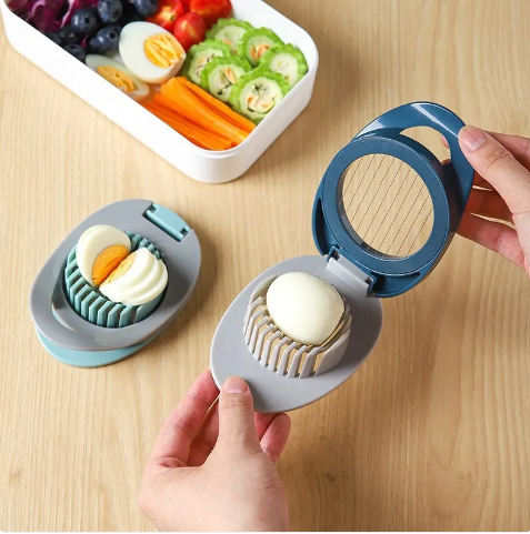 Egg Slicer–Stainless Steel Wire Egg Cutter, Kitchen Tool for Perfect Slices (Salads & Sandwiches)