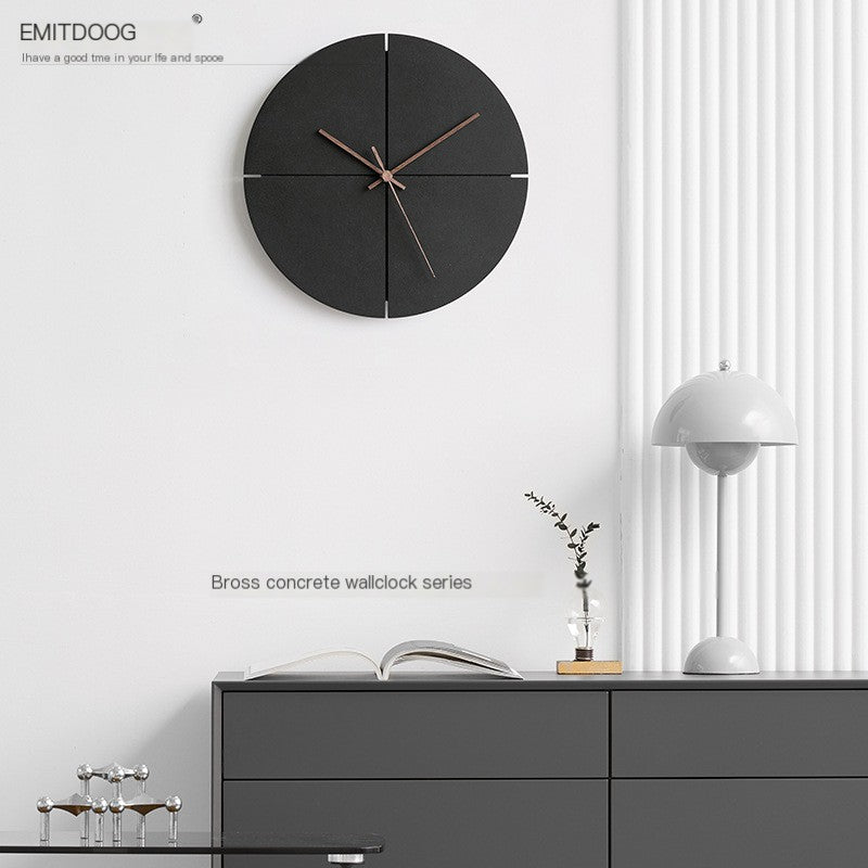 Modern Minimalist Wall Clock–Silent Decorative Wall Clock for Living Room & Home Décor