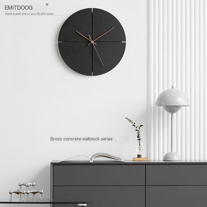 Modern Minimalist Wall Clock–Silent Decorative Wall Clock for Living Room & Home Décor